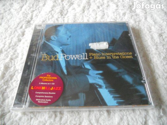 BUD Powell : Piano interpretations + Blues in the Closet Cd ( Új, Fóli