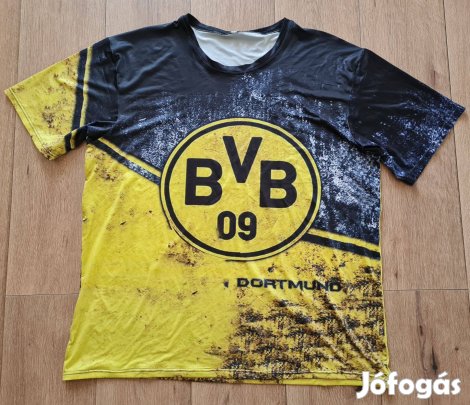 BVB Borussia Dortmund rövidujjú férfi póló újszerű 4XL