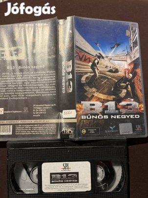 B 13 bűnös negyed vhs kistok akció