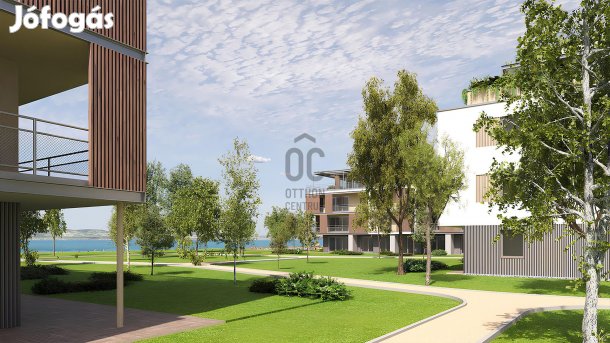B-1-3 Balatonszemes legszebb, exkluzív vízparti lakóparkja magas minős