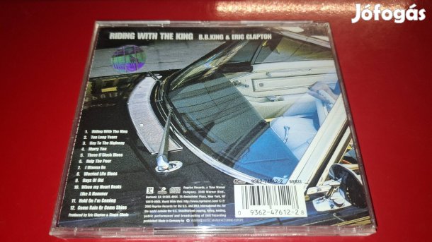 B.B. King & Eric Clapton Riding with the king Cd 2000