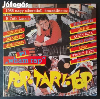 B. Tóth László - Pop - Tari Top -bakelit nagylemez 