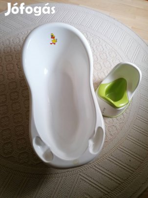 Baba fürdőkád és bili eladó. 