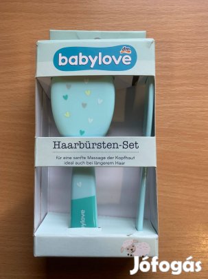 Baba hajkefe fésűvel világoskék