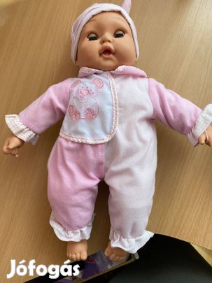 Baba játék 40-45 cm-es - beszél / gagyog