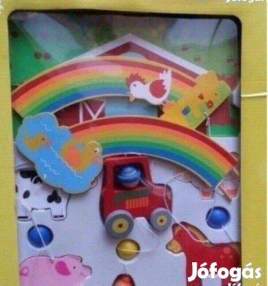 Baba játék fa állat farm Új