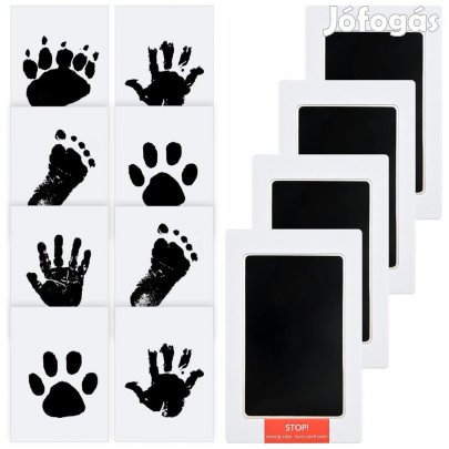 Baba lábnyomatkészítő szett 4 darabos . OUTLET termék