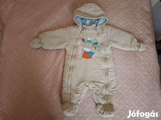 Baba téli overál, kezeslábas, C&A, 74-es