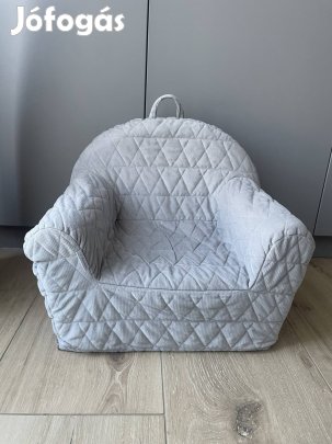 Babafotel Albero mio - szürke plüss