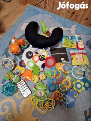 Babajáték csonag Fisher Price pocakpárnával