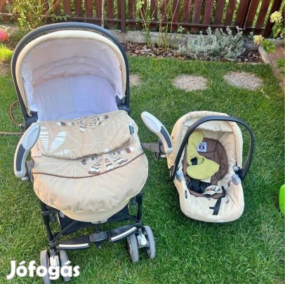 Babakocsi 2 in 1 Esernyőre csukható Peg Perego