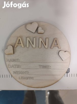 Babaváró névtábla 