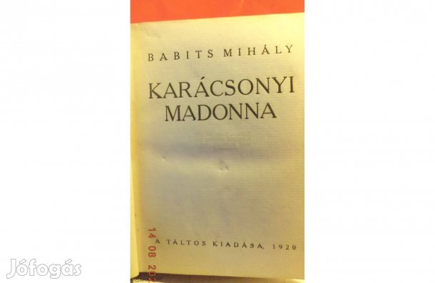Babits Mihály: Karácsonyi Madonna