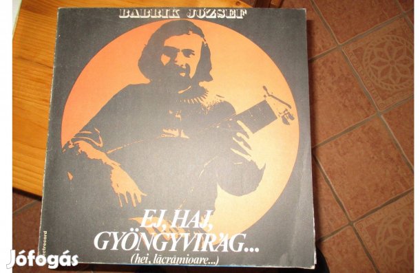 Babrik József bakelit hanglemez eladó