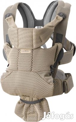 BabyBjörn Move Air Mesh babahordozó 3D hálós-szürke-bézs. Outlet term