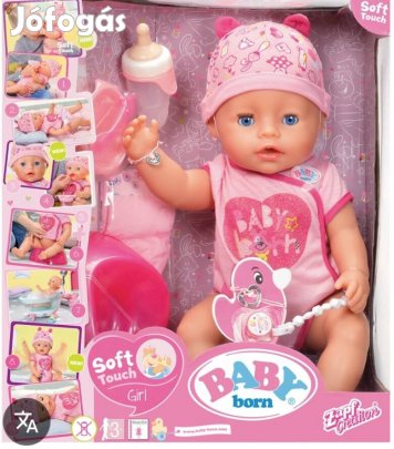 Baby Born baba eladó szinte az összes tartozék megvan hozzá!