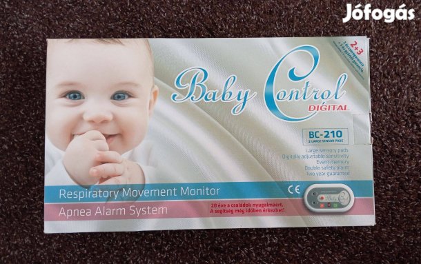 Baby Control BC-210 kétlapos légzés figyelő