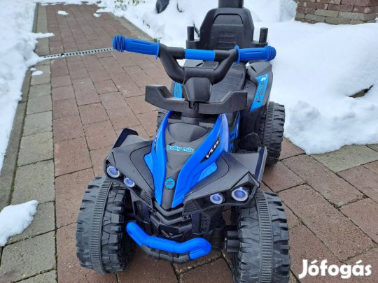 Baby Mix Babytaxi tolókarrak- kék quad