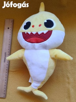 Baby Shark plüss (sárga)
