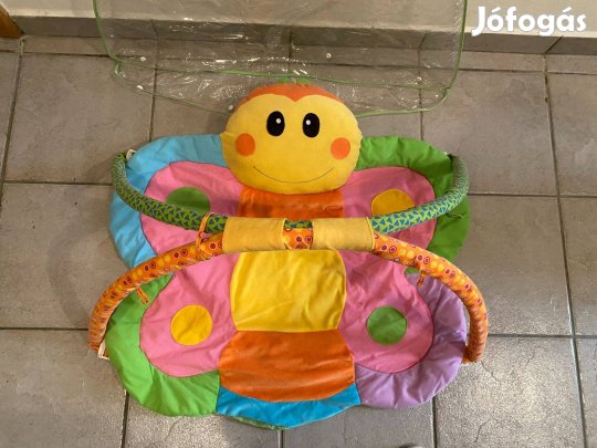 Baby Way baba játszószőnyeg, pillangós, 0-12 hónapos korig