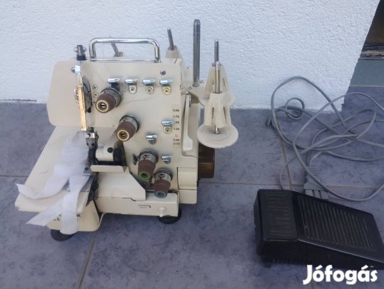 Baby lock overlock varrógép bl4-436df pedállal , működőképesen, képek