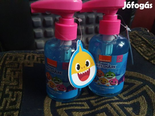 Baby shark - zenélő dobozú folyékony szappan -2x250ml