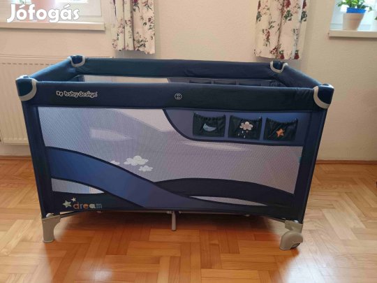 Babydesign Dream összecsukható, kétszintes utazó ágy. Alig használtuk!