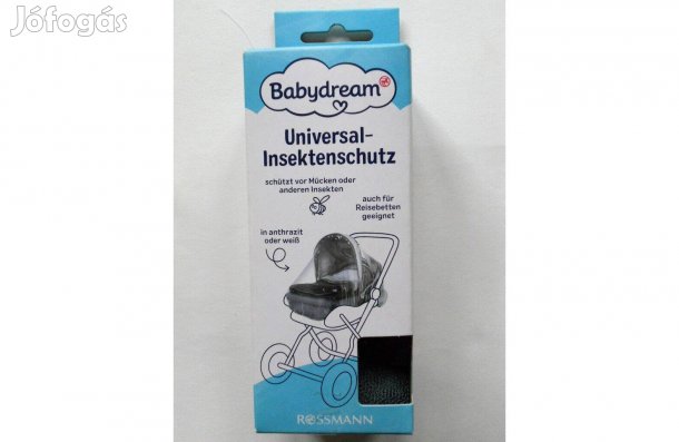 Babydream szúnyogháló - babakocsi utazóágy szúnyogháló univerzális (új