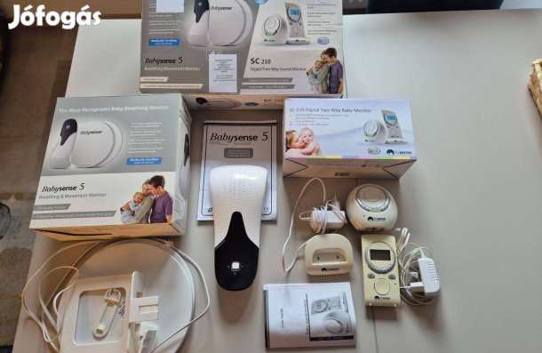 Babysense 5 légzésfigyelő & SC-210 bébiőr kombócsomag