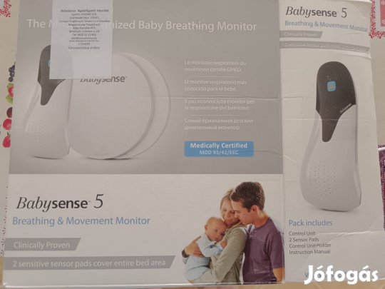 Babysense 5 légzésfigyelő eladó