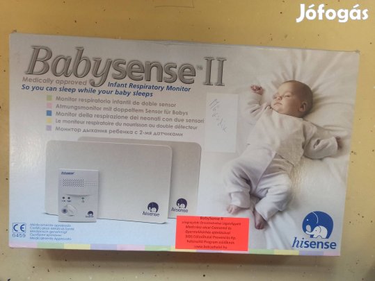 Babysense II kétlapos baba légzésfigyelő