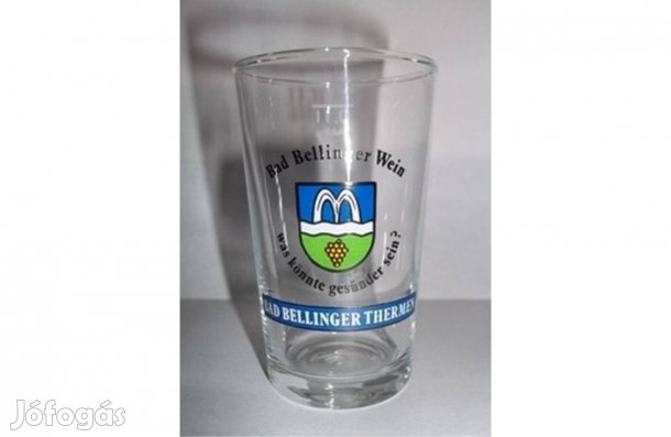 Bad Bellinger Wein pohár