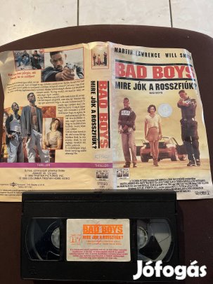 Bad Boys 1 thriller vhs 