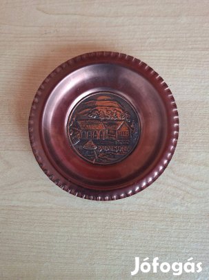 Badacsony réz tányér