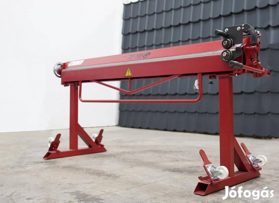 Bádogos él hajlító kerekekkel és mágnesekkel 2m. Új modell