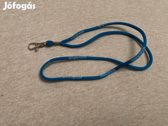 Bafa nyakpánt, egyedi rugós passztartó, kulcstartó, nyakba akasztó