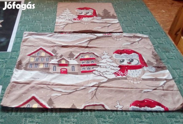 Baglyos ágynemű garnitúra 2 db - Teljesen Új