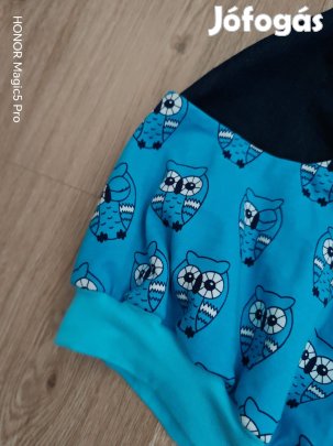 Baglyos női szoknya farmer-türkiz