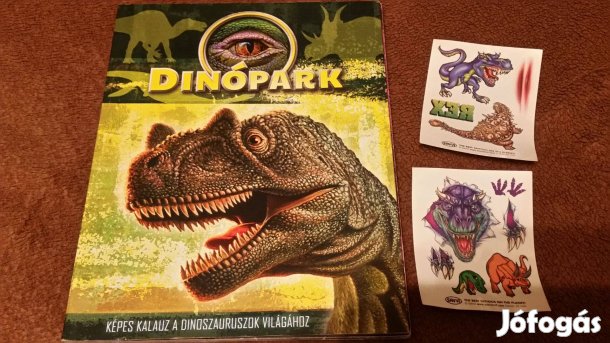 Bagoly I.: Dinópark -Képes kalauz + Lombházi ikrek + kártya + figurák