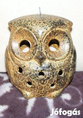 Bagoly mécsestartó