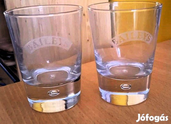 Baileys 2 db. ír krémes, eredeti buborékos pohár
