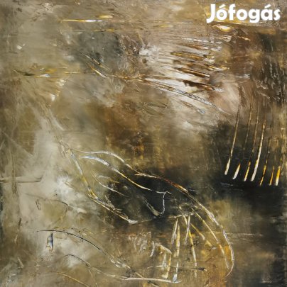 Baján Ildikó festmény 50 x 50. Időtlenség