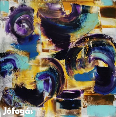 Baján Ildikó festmény 50 x 50 cm