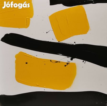 Baján Ildikó festmény 50 x 50 cm. Napfoltok és árnyékok