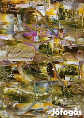 Baján Ildikó festmény 50 x 70 cm