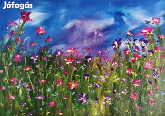 Baján Ildikó festmény 50 x 70 cm