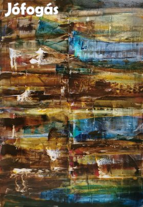Baján Ildikó festmény 70 x 100 cm