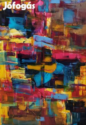 Baján Ildikó festmény 70 x 100 cm