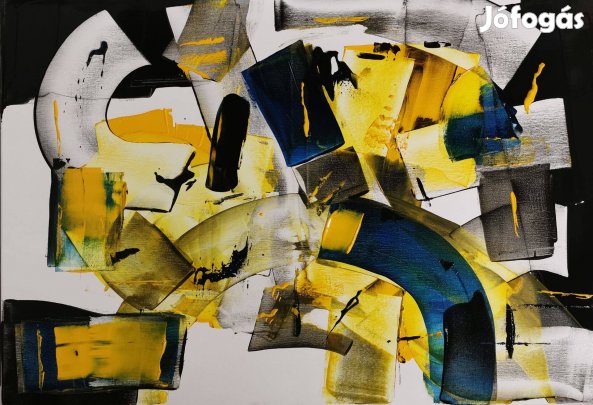 Baján Ildikó festmény 70 x 100 cm