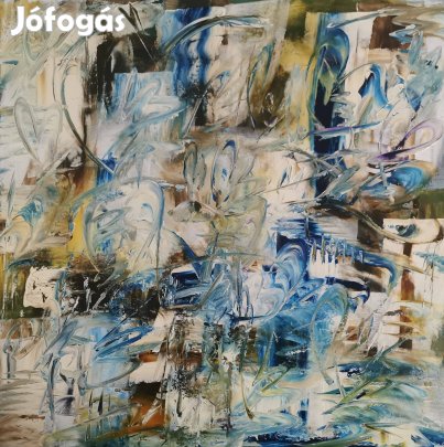 Baján Ildikó festmény 80 x 80 cm